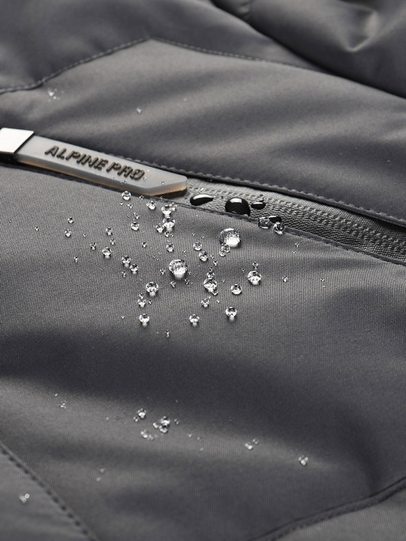 ALPINE PRO Giacca da donna in membrana ptx ALPINE PRO WERDA grigio scuro