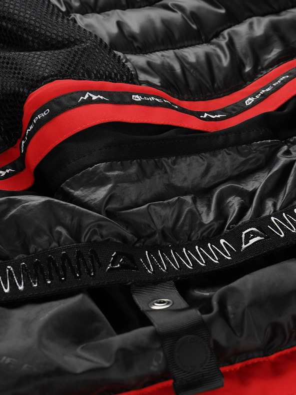 ALPINE PRO Giacca da sci donna con membrana ptx ALPINE PRO REASA rosso olimpico