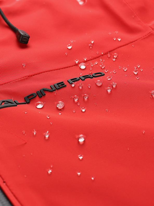 ALPINE PRO Giacca da sci donna con membrana ptx ALPINE PRO REASA rosso olimpico