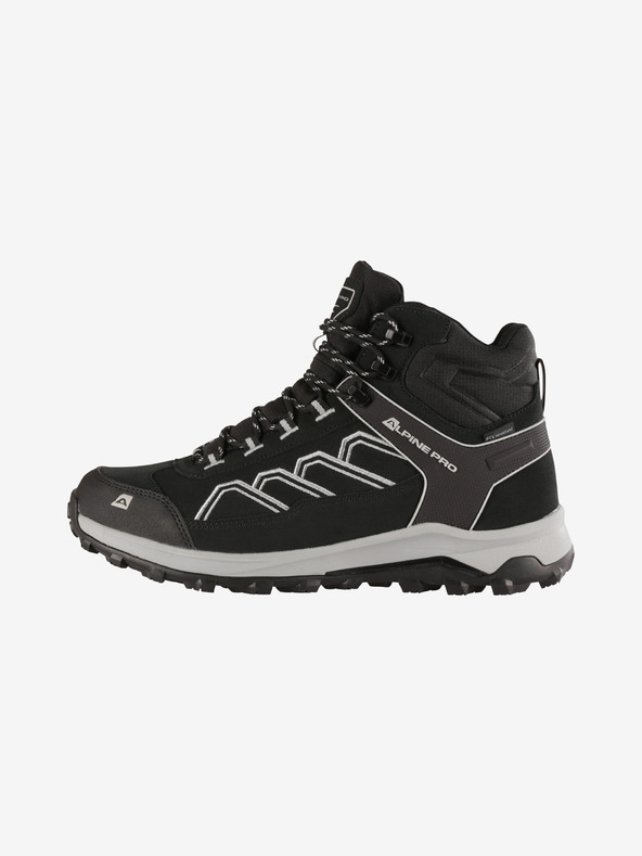 ALPINE PRO Scarpe da esterno con membrana in ptx ALPINE PRO WUTEVE nero