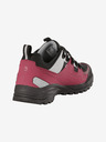 ALPINE PRO Scarpe outdoor in pelle con membrana in ptx ALPINE PRO OMERE anemone