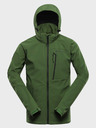 ALPINE PRO Giacca softshell Alpine Pro Hoor da uomo verde con membrana