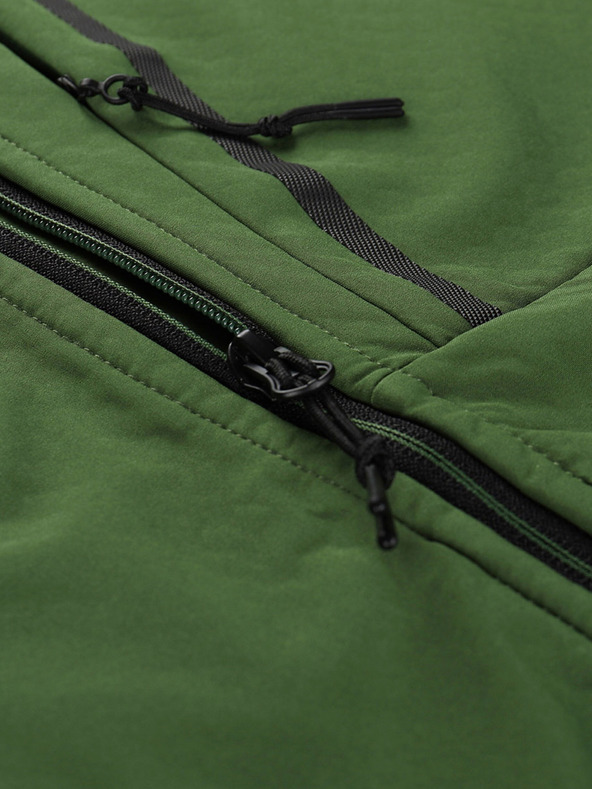 ALPINE PRO Giacca softshell Alpine Pro Hoor da uomo verde con membrana
