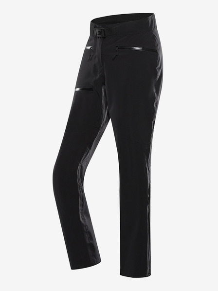 ALPINE PRO Pantaloni outdoor da donna con membrana ptx ALPINE PRO ZONERA nero
