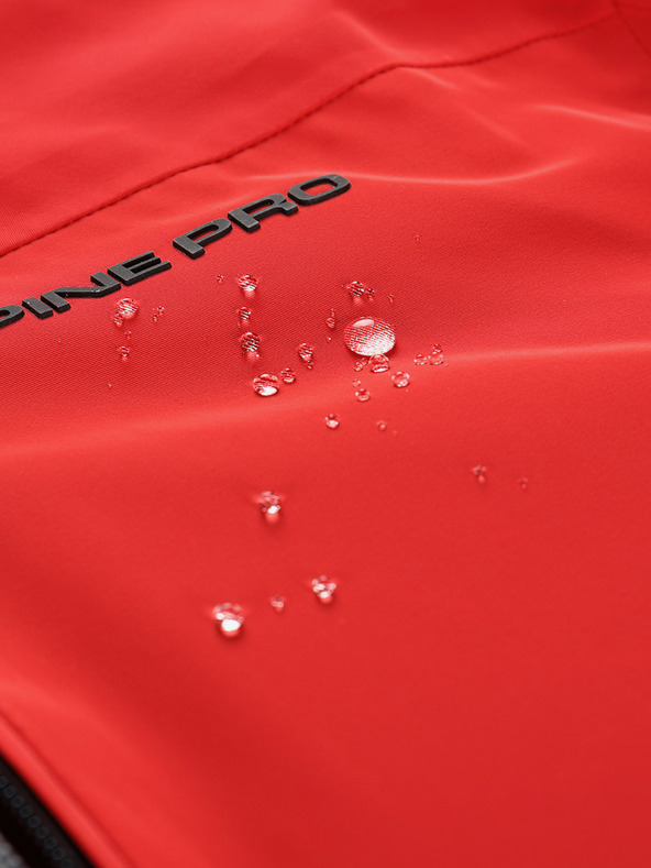 ALPINE PRO Giacca da sci da uomo con membrana ptx ALPINE PRO REAS rosso olimpico