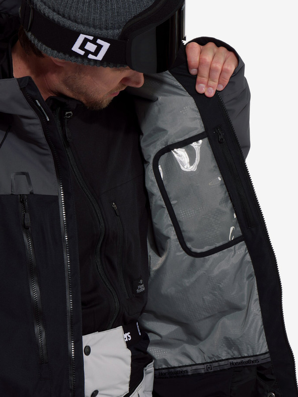 Horsefeathers Giacca Halen II - nero/ferro Horsefeathers