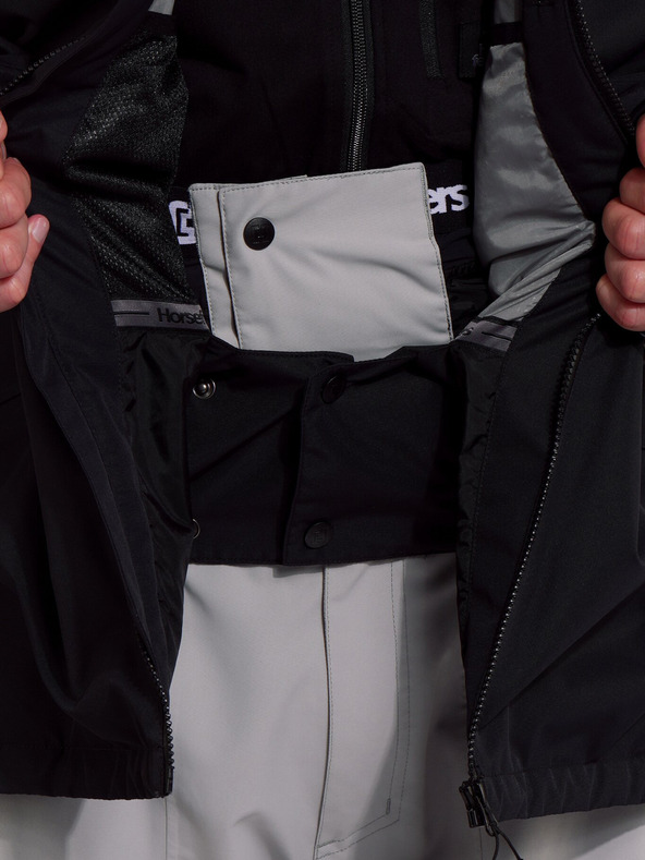 Horsefeathers Giacca Halen II - nero/ferro Horsefeathers