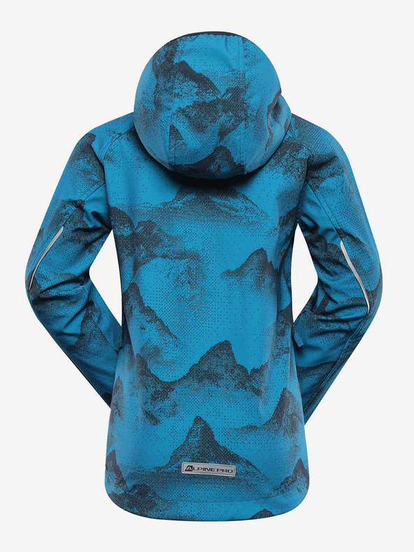 ALPINE PRO Giacca softshell bambino blu con membrana Alpine Pro Ezoro
