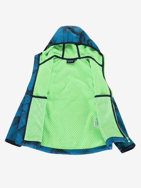 ALPINE PRO Giacca softshell bambino blu con membrana Alpine Pro Ezoro