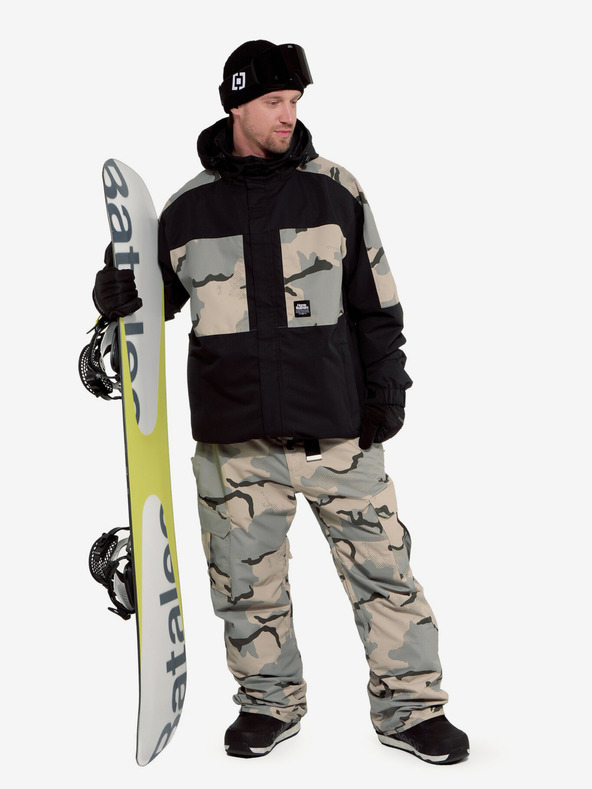 Horsefeathers Giacca Envoy - desert camo/nero Horsefeathers