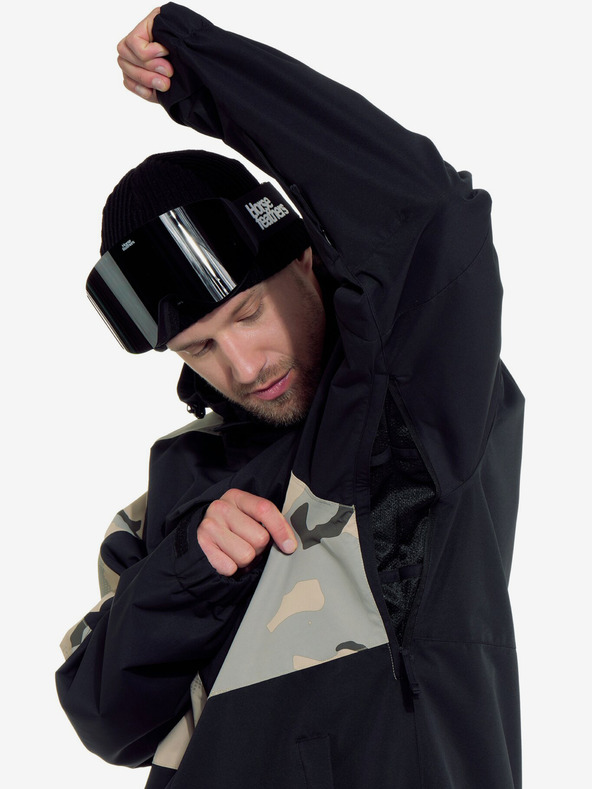 Horsefeathers Giacca Envoy - desert camo/nero Horsefeathers