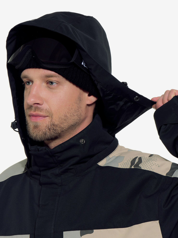 Horsefeathers Giacca Envoy - desert camo/nero Horsefeathers