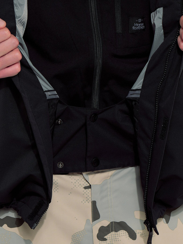 Horsefeathers Giacca Envoy - desert camo/nero Horsefeathers