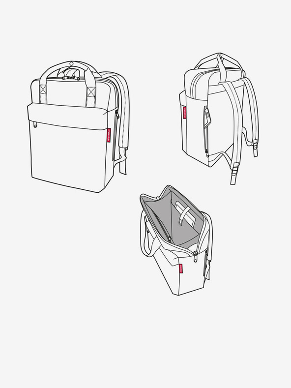 Reisenthel Blu scuro Uomo Reisenthel Allday Zaino M a spina di pesce Blu scuro