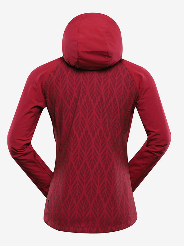 ALPINE PRO Giacca softshell rosa e viola da donna con membrana Alpine Pro Hoora