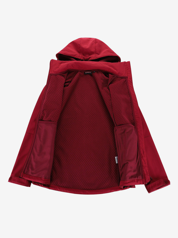 ALPINE PRO Giacca softshell rosa e viola da donna con membrana Alpine Pro Hoora