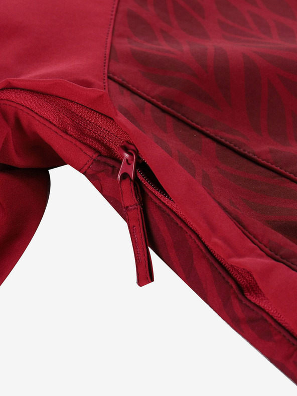 ALPINE PRO Giacca softshell rosa e viola da donna con membrana Alpine Pro Hoora