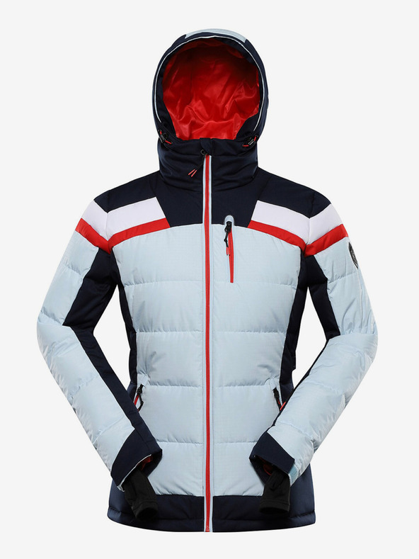 ALPINE PRO Piumino da sci da donna con membrana in ptx ALPINE PRO FERERA nantucket breeze