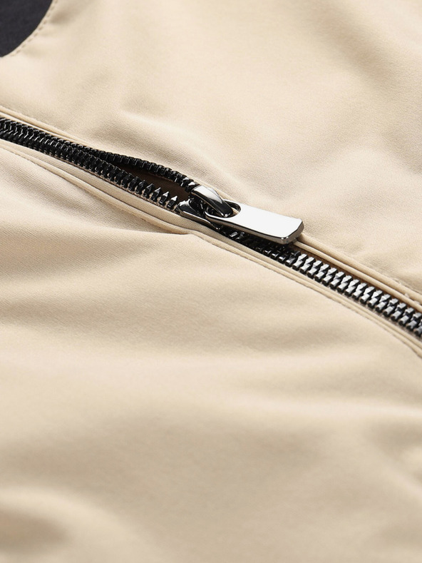 ALPINE PRO Pantaloni softshell da sci da donna con membrana ALPINE PRO GERANA bianco pepe