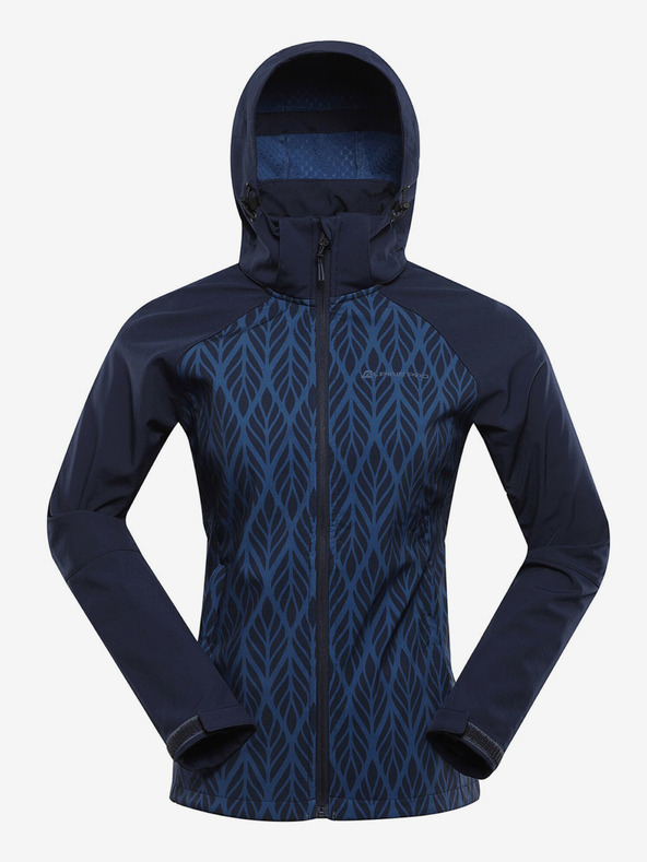 ALPINE PRO Giacca softshell da donna blu con membrana Alpine Pro Hoora