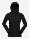 ALPINE PRO Giacca softshell da donna nera con membrana Alpine Pro Hoora