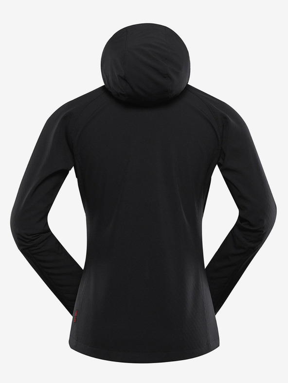 ALPINE PRO Giacca softshell da donna nera con membrana Alpine Pro Hoora
