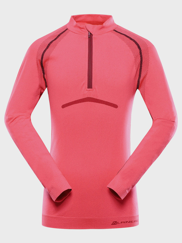 ALPINE PRO Intimo funzionale da bambina rosa - Maglietta Alpine Pro Seamo