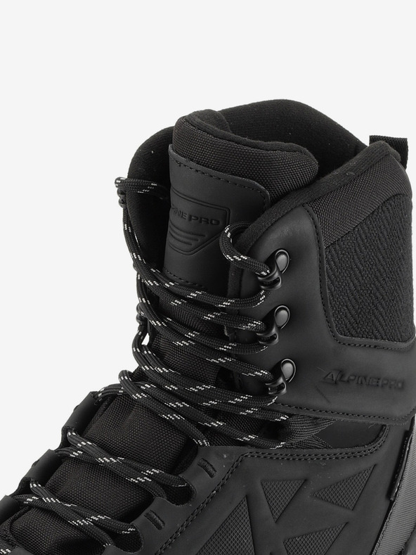 ALPINE PRO Stivali invernali da uomo con giga boom e membrana ptx ALPINE PRO NERBE nero