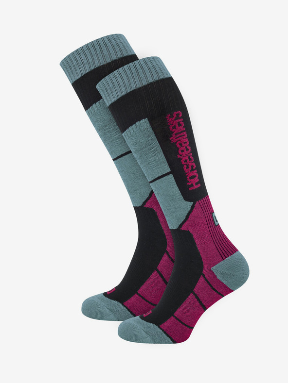 Horsefeathers Calze da snowboard Totia Thermolite - blu nebbia misura 5 - 7 HORSEFEATHERS