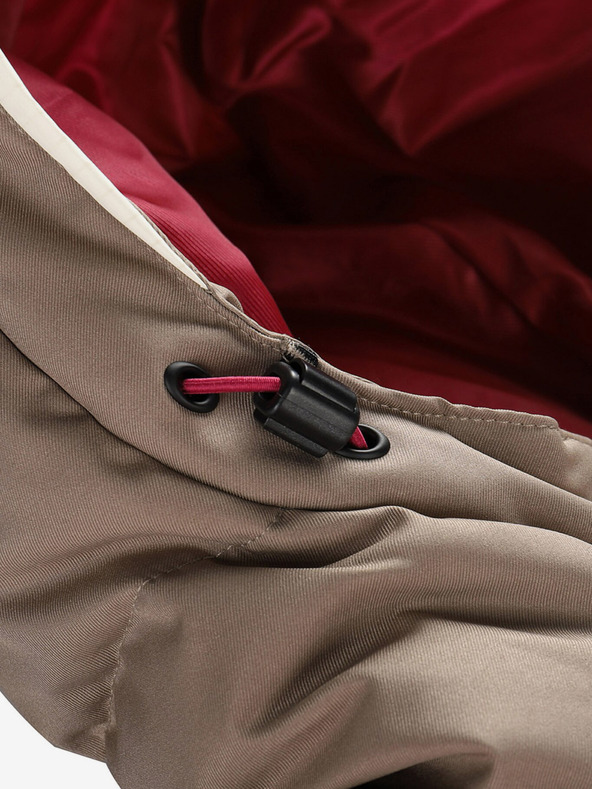 ALPINE PRO Piumino da sci da donna con membrana in ptx ALPINE PRO FERERA creme