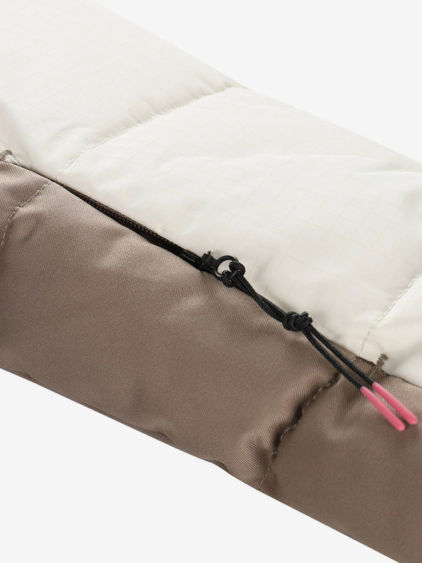 ALPINE PRO Piumino da sci da donna con membrana in ptx ALPINE PRO FERERA creme