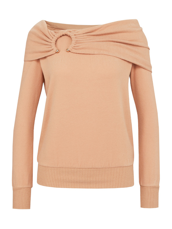 Orsay Maglietta a maniche lunghe da donna marrone chiaro ORSAY