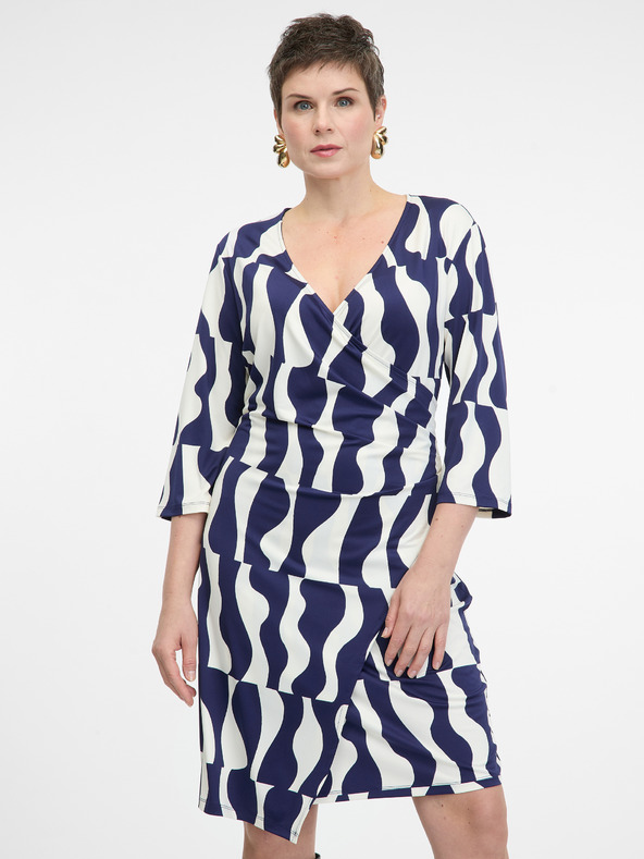 Orsay Abito ORSAY blu scuro da donna a fantasia