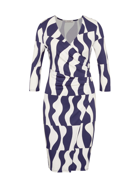 Orsay Abito ORSAY blu scuro da donna a fantasia