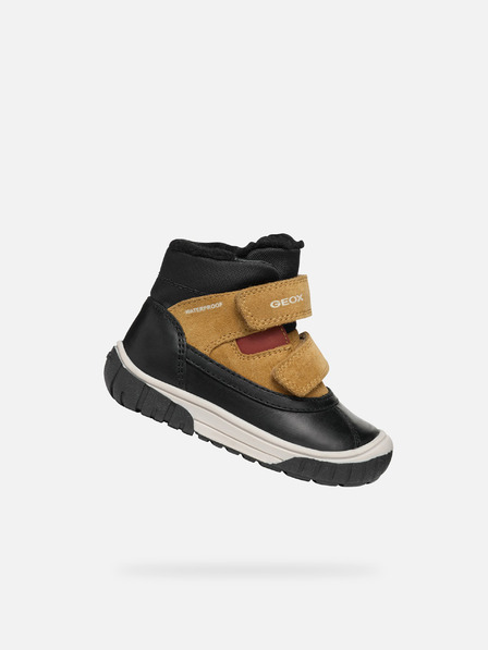Geox Black boys' ankle boots Geox Omar WPF
