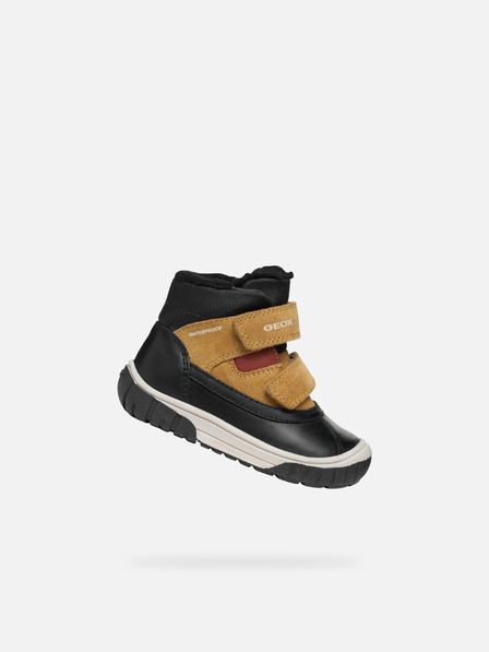 Geox Black boys' ankle boots Geox Omar WPF