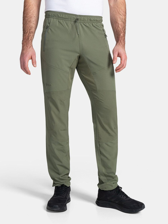 Kilpi Pantaloni outdoor da uomo color kaki Kilpi Arandi-M