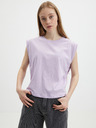 Vero Moda T-shirt basic donna VERO MODA viola chiaro Panna