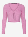 Vero Moda Cardigan corto a coste rosa da donna VERO MODA Glory