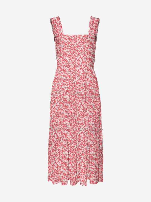 Vero Moda Abito midi rosso e bianco Vero Moda Menny