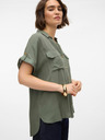 Vero Moda Camicia Vero Moda Bumpy verde da donna