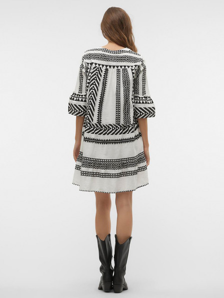 Vero Moda Abito fantasia bianco e nero da donna Vero Moda Dicthe