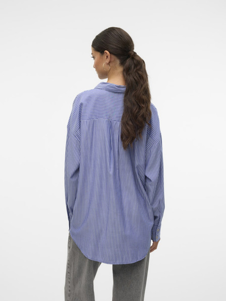 Vero Moda Camicia a righe bianca e blu da donna Vero Moda Nora