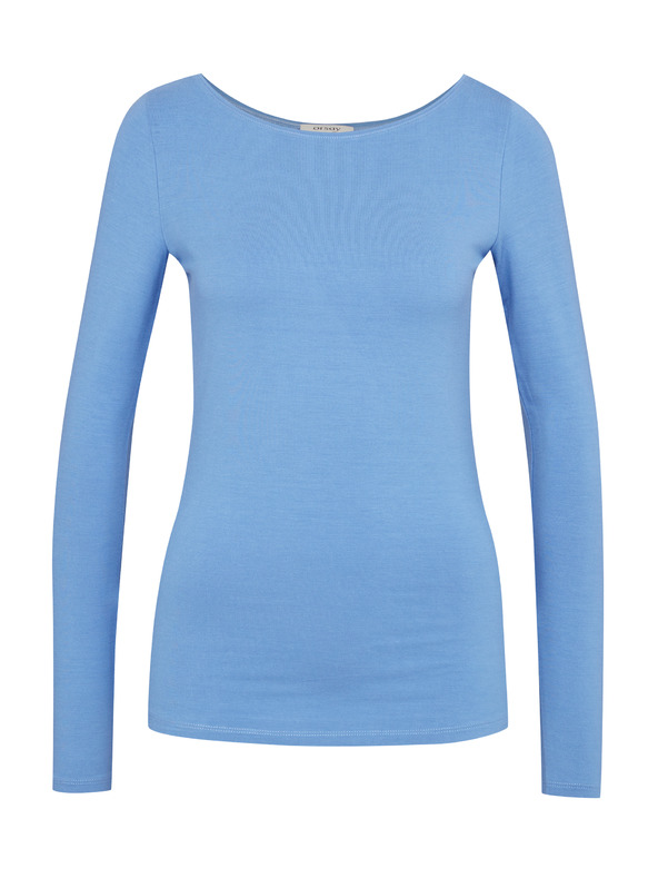 Orsay Maglietta da donna ORSAY blu a maniche lunghe