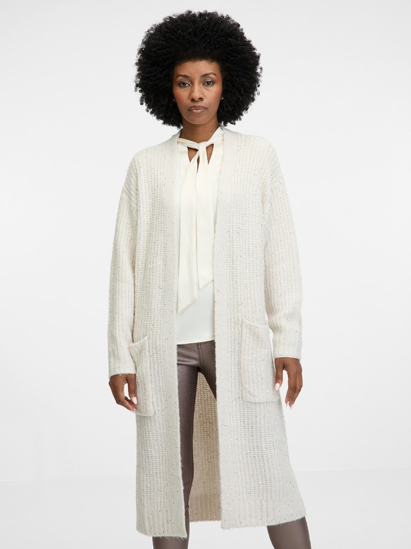 Orsay Cardigan crema da donna ORSAY