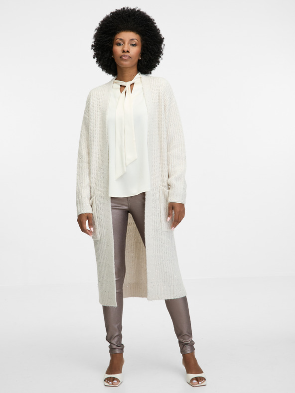 Orsay Cardigan crema da donna ORSAY