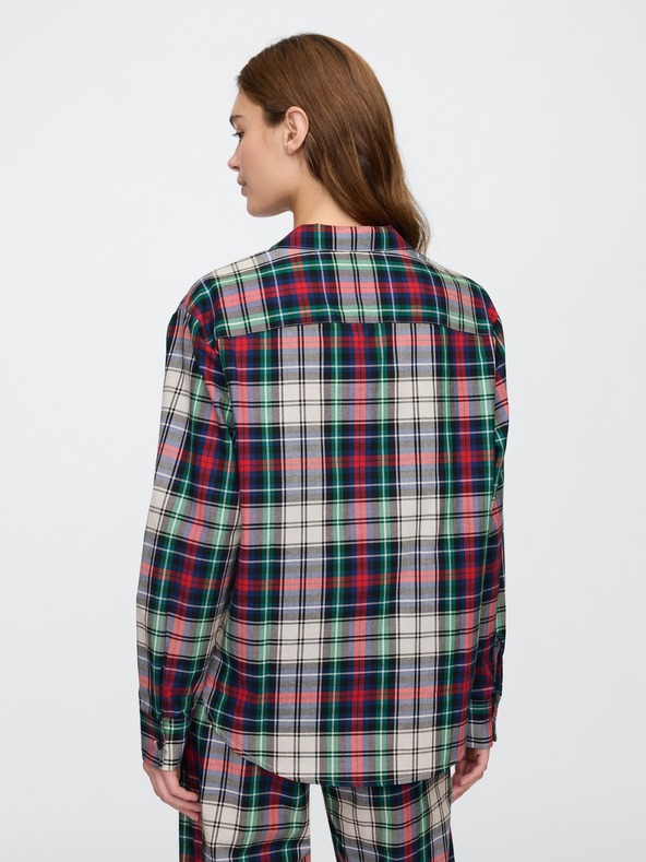 GAP Camicia pigiama oversize in popeline GAP