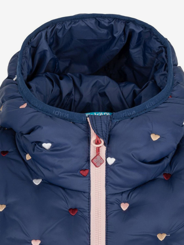Kilpi Cappotto invernale trapuntato da bambina blu scuro Kilpi DAMIA