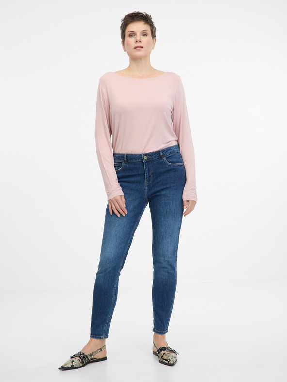 Orsay Maglietta a maniche lunghe rosa chiaro da donna ORSAY