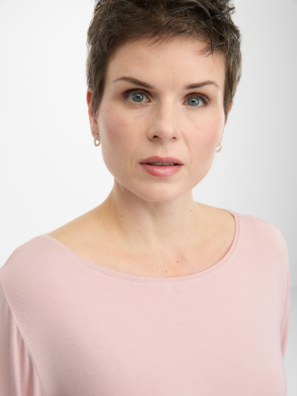 Orsay Maglietta a maniche lunghe rosa chiaro da donna ORSAY